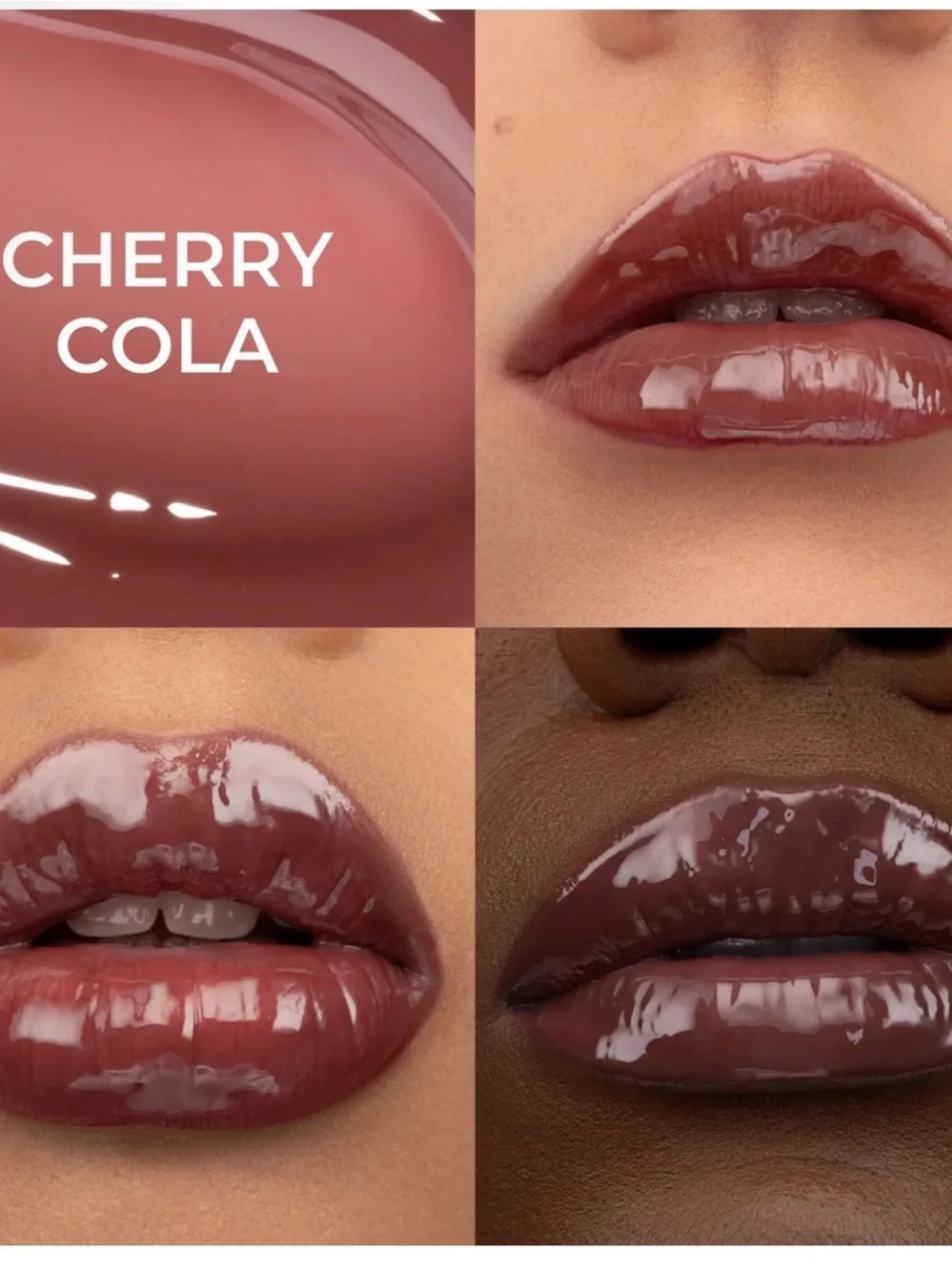 Natasha Denona Hy-Gloss in “Cherry Cola”